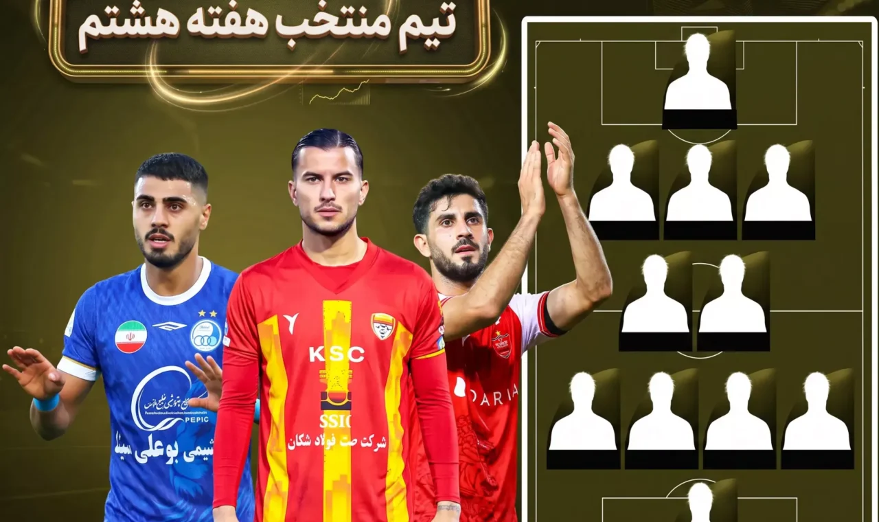 همه مدعیان هستند؛/ تیم منتخب هفته هشتم لیگ برتر