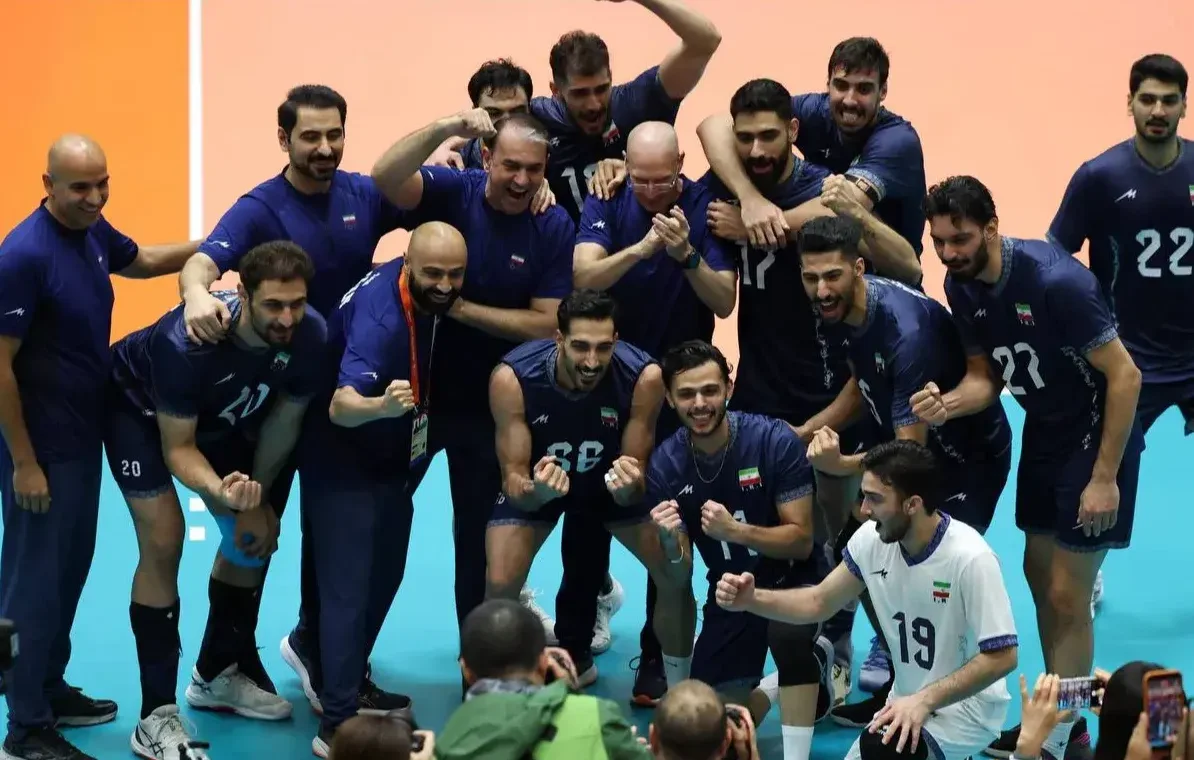این رکورد فقط برای تیم ملی والیبال ایران است