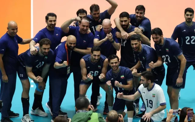 این رکورد فقط برای تیم ملی والیبال ایران است