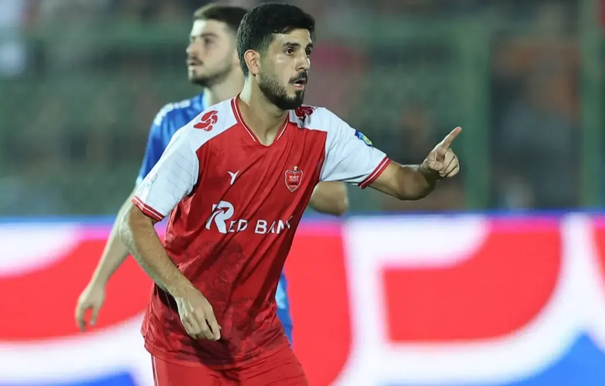 فرمانده خط میانی؛/ ستاره پرسپولیس، بعد از جمله تلخ قلعه‌نویی! (عکس)