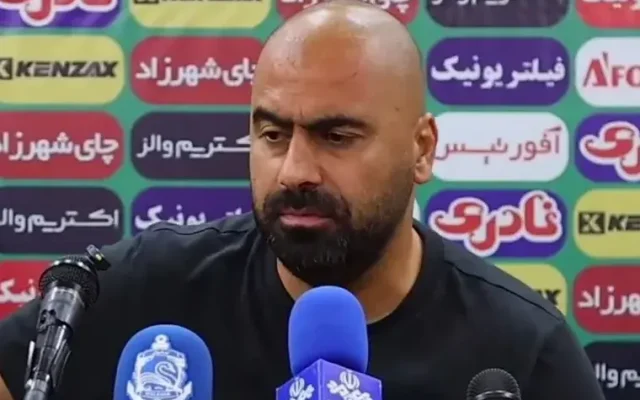 اصلا تحت تاثیر حواشی تراکتور نبودیم/ زارع: بازی هیچی نداشت، وقت شما را نمی‌گیرم!
