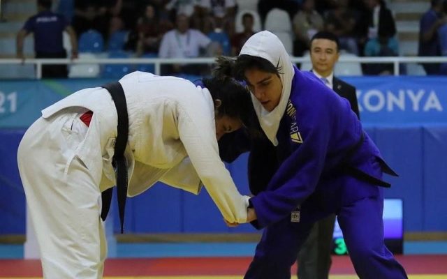 دو فینالیست و دو شانس برنز؛/ زن جودوکای ایران قهرمان کاپ آسیا شد