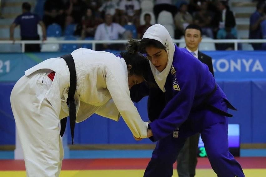 دو فینالیست و دو شانس برنز؛/ زن جودوکای ایران قهرمان کاپ آسیا شد