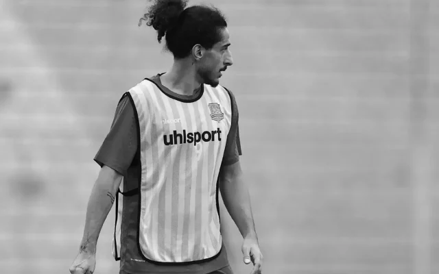 قیچی جواد برای بازی با پرسپولیس (عکس)
